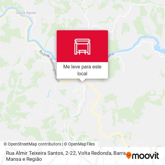 Rua Almir Teixeira Santos, 2-22 mapa