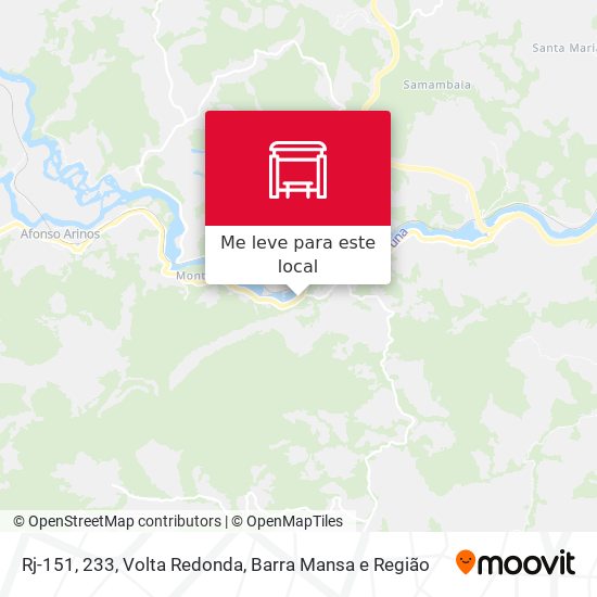 Rj-151, 233 mapa
