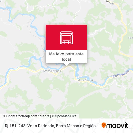 Rj-151, 243 mapa