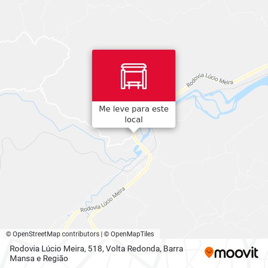 Rodovia Lúcio Meira, 518 mapa