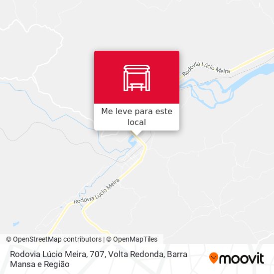 Rodovia Lúcio Meira, 707 mapa