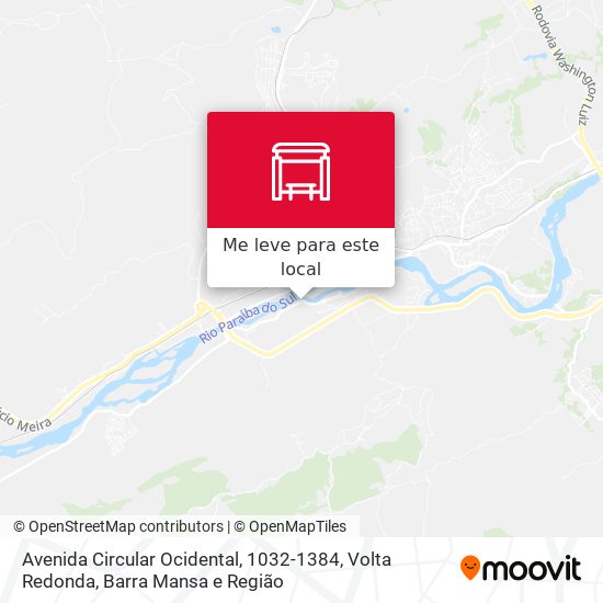Avenida Circular Ocidental, 1032-1384 mapa