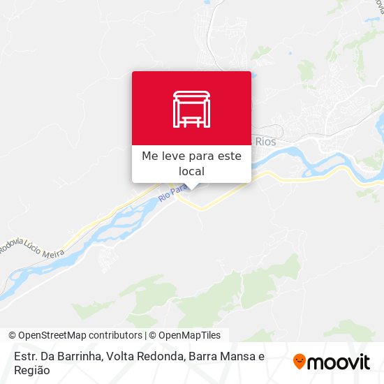 Estr. Da Barrinha mapa