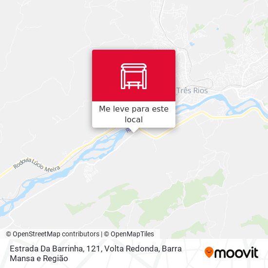 Estrada Da Barrinha, 121 mapa