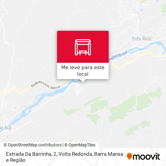 Estrada Da Barrinha, 2 mapa