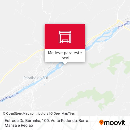Estrada Da Barrinha, 100 mapa