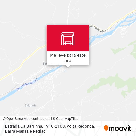 Estrada Da Barrinha, 1910-2100 mapa