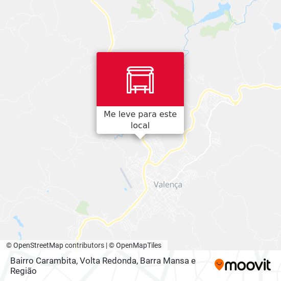 Bairro Carambita mapa