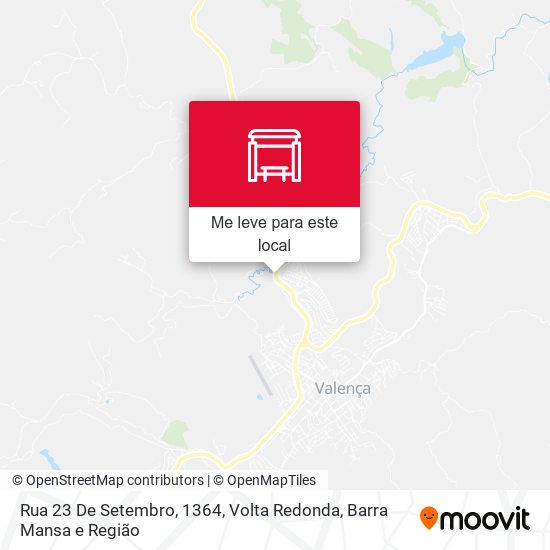 Rua 23 De Setembro, 1364 mapa