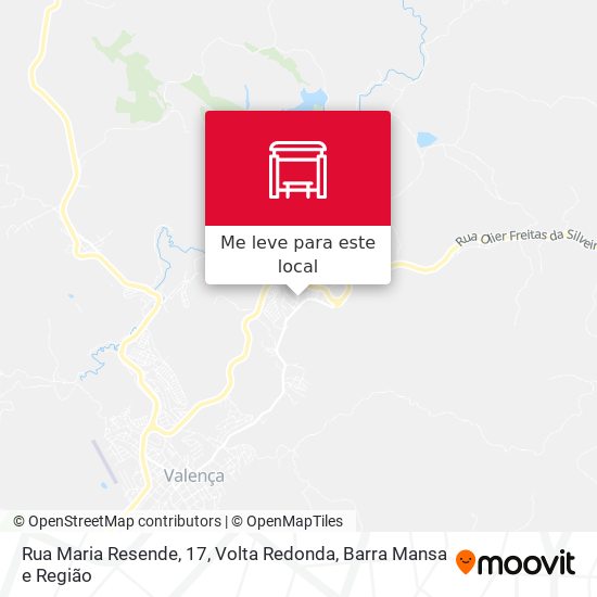 Rua Maria Resende, 17 mapa