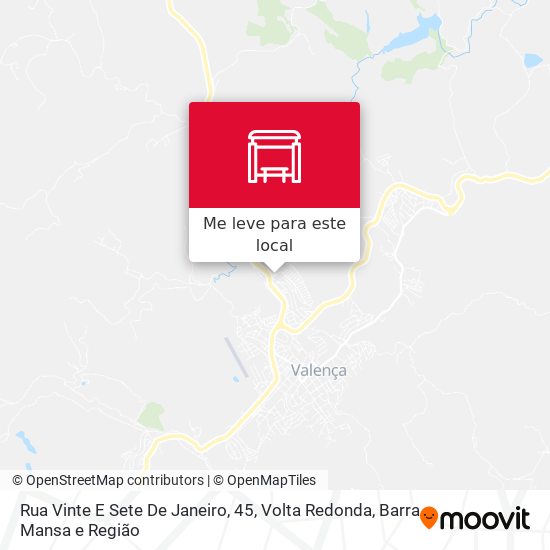 Rua Vinte E Sete De Janeiro, 45 mapa