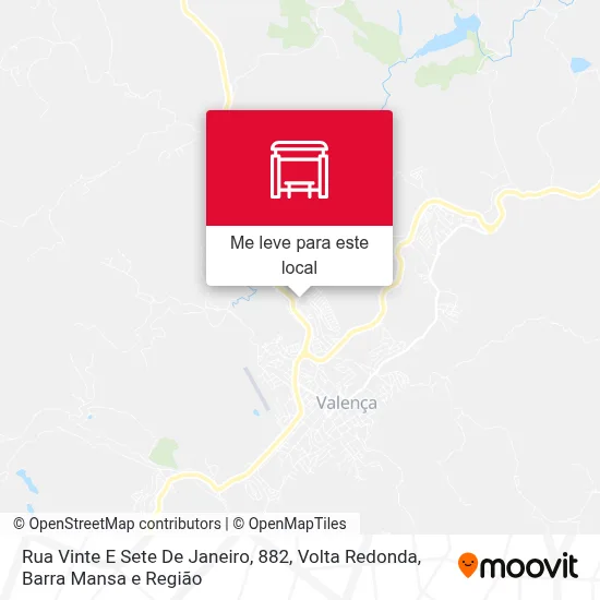 Rua Vinte E Sete De Janeiro, 882 mapa