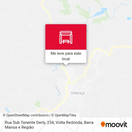 Rua Sub Tenente Derly, 234 mapa