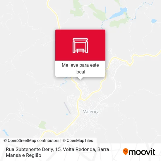 Rua Subtenente Derly, 15 mapa