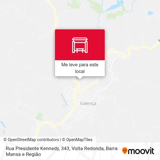 Rua Presidente Kennedy, 343 mapa