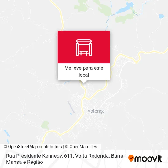Rua Presidente Kennedy, 611 mapa