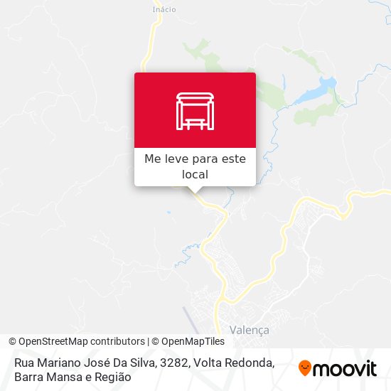 Rua Mariano José Da Silva, 3282 mapa