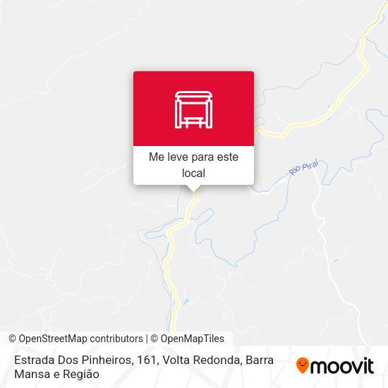 Estrada Dos Pinheiros, 161 mapa