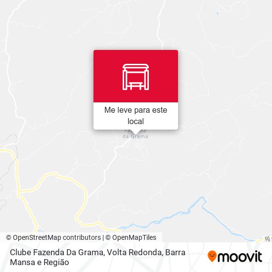Clube Fazenda Da Grama mapa
