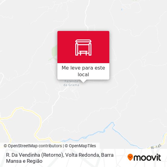 R. Da Vendinha (Retorno) mapa