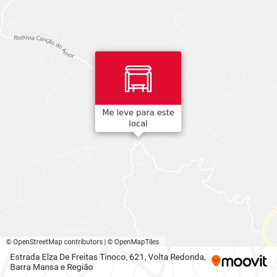 Estrada Elza De Freitas Tinoco, 621 mapa