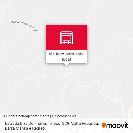 Estrada Elza De Freitas Tinoco, 329 mapa
