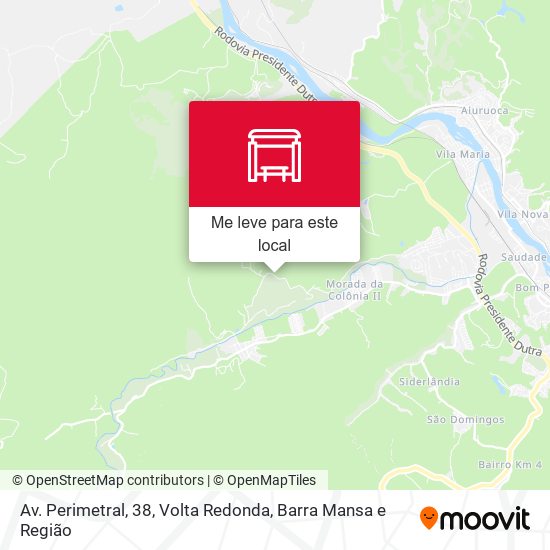 Av. Perimetral, 38 mapa