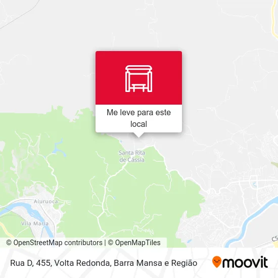 Rua D, 455 mapa