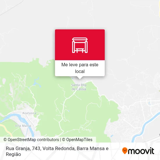 Rua Granja, 743 mapa