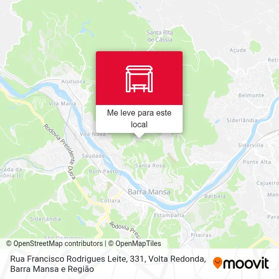 Rua Francisco Rodrigues Leite, 331 mapa