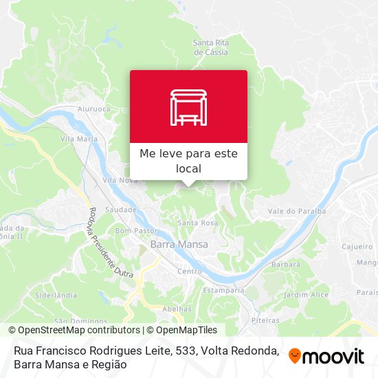 Rua Francisco Rodrigues Leite, 533 mapa