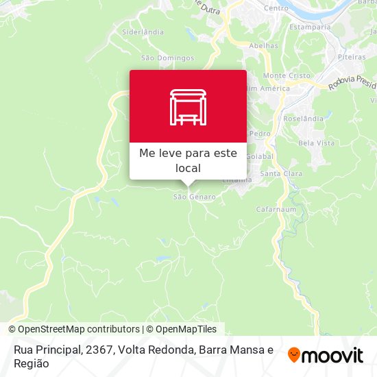 Rua Principal, 2367 mapa
