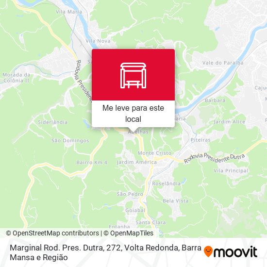 Marginal Rod. Pres. Dutra, 272 mapa