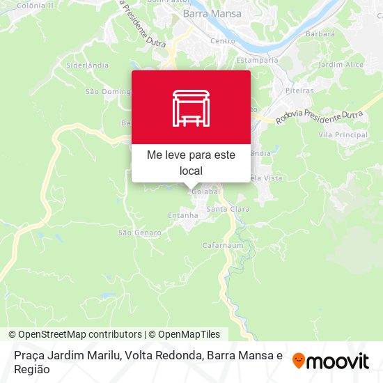 Praça Jardim Marilu mapa