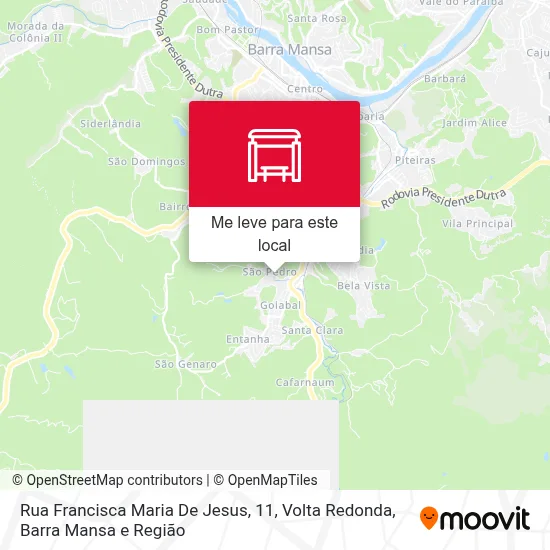 Rua Francisca Maria De Jesus, 11 mapa