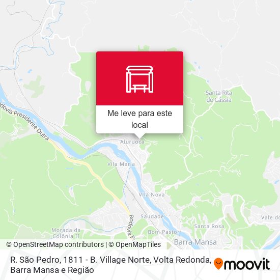 R. São Pedro, 1811 - B. Village Norte mapa