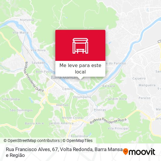 Rua Francisco Alves, 67 mapa