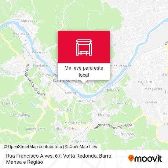 Rua Francisco Alves, 67 mapa