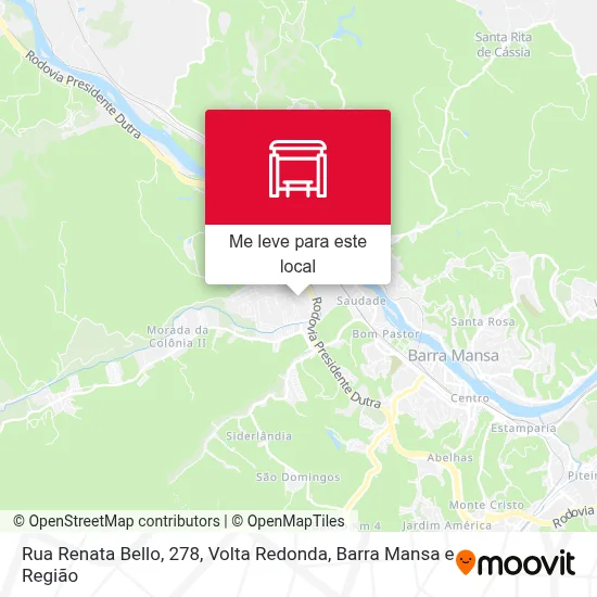 Rua Renata Bello, 278 mapa