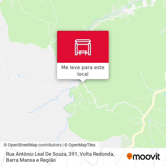 Rua Antônio Leal De Souza, 391 mapa