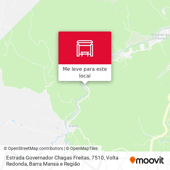 Estrada Governador Chagas Freitas, 7510 mapa