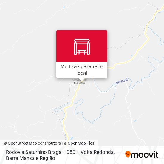 Rodovia Saturnino Braga, 10501 mapa