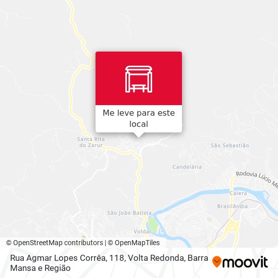 Rua Agmar Lopes Corrêa, 118 mapa