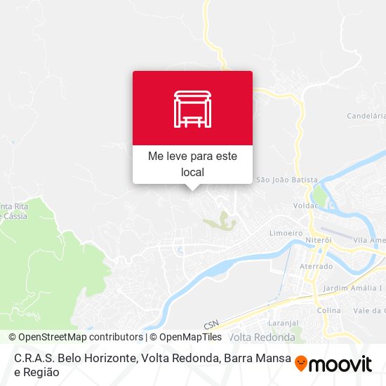 C.R.A.S. Belo Horizonte mapa