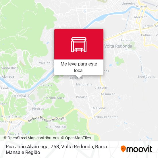 Rua João Alvarenga, 758 mapa