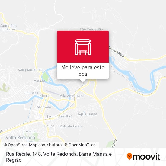 Rua Recife, 148 mapa