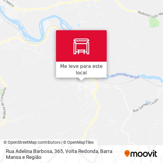 Rua Adelina Barbosa, 365 mapa
