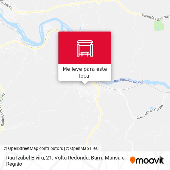 Rua Izabel Elvira, 21 mapa