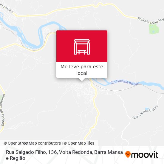 Rua Salgado Filho, 136 mapa