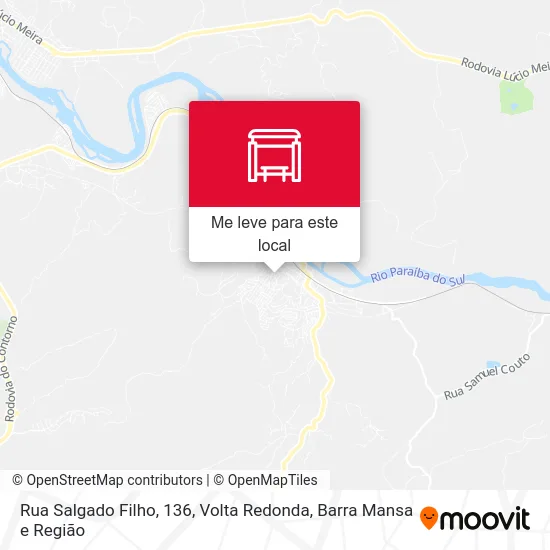 Rua Salgado Filho, 136 mapa